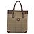 Autre Marque Borsa Tote Burberrys Nova Check in tela beige oro Auth ep10702 D'oro