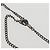 COLLANA LV KEEPALL LOUIS VUITTON metallo Argento M00914 LV Auth 142404M - vista 10