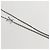COLLANA LV KEEPALL LOUIS VUITTON metallo Argento M00914 LV Auth 142404M - vista 13