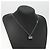 COLLANA LV KEEPALL LOUIS VUITTON metallo Argento M00914 LV Auth 142404M - vista 16