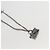 COLLANA LV KEEPALL LOUIS VUITTON metallo Argento M00914 LV Auth 142404M - vista 3