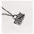 COLLANA LV KEEPALL LOUIS VUITTON metallo Argento M00914 LV Auth 142404M - vista 4