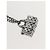 COLLANA LV KEEPALL LOUIS VUITTON metallo Argento M00914 LV Auth 142404M - vista 9