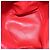 CHANEL Borsa a Spalla Matelassé in Pelle Rossa con Catena Dorata CC Auth 142310 Rosso D'oro - vista 11