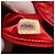 CHANEL Borsa a Spalla Matelassé in Pelle Rossa con Catena Dorata CC Auth 142310 Rosso D'oro - vista 12