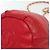 CHANEL Borsa a Spalla Matelassé in Pelle Rossa con Catena Dorata CC Auth 142310 Rosso D'oro - vista 14