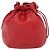 CHANEL Borsa a Spalla Matelassé in Pelle Rossa con Catena Dorata CC Auth 142310 Rosso D'oro - vista 2