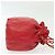 CHANEL Borsa a Spalla Matelassé in Pelle Rossa con Catena Dorata CC Auth 142310 Rosso D'oro - vista 3
