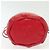 CHANEL Borsa a Spalla Matelassé in Pelle Rossa con Catena Dorata CC Auth 142310 Rosso D'oro - vista 5