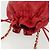 CHANEL Borsa a Spalla Matelassé in Pelle Rossa con Catena Dorata CC Auth 142310 Rosso D'oro - vista 6