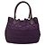 Borsa Tote Canage Christian Dior in nylon viola argento autentica ep10801 - vista 2