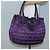 Borsa Tote Canage Christian Dior in nylon viola argento autentica ep10801 - vista 22