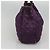 Borsa Tote Canage Christian Dior in nylon viola argento autentica ep10801 - vista 3