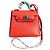 Hermès HERMES Micro Kelly Bag Charm Pelle Arancione Auth 141175SM