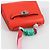 Hermès HERMES Micro Kelly Bag Charm Pelle Arancione Auth 141175SM - vista 6
