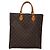 LOUIS VUITTON Borsa Sac Plat Monogram M51140 LV Auth 142171 Monogramma