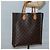 LOUIS VUITTON Borsa Sac Plat Monogram M51140 LV Auth 142171 Monogramma - vista 19