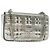Borsa a Spalla BURBERRY Catena Smalto Argento Auth 140195