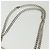 Borsa a Spalla BURBERRY Catena Smalto Argento Auth 140195 - vista 14