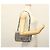 Borsa a Spalla BURBERRY Catena Smalto Argento Auth 140195 - vista 24