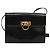 Borsa a Spalla Gancini in Pelle Nera e Oro Salvatore Ferragamo Auth 142187 Nero D'oro - vista 13