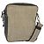 PRADA Schultertasche aus Canvas Leder Beige Schwarz Silber Authentisch bs29206