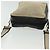 PRADA Schultertasche aus Canvas Leder Beige Schwarz Silber Authentisch bs29206 - Ansicht 6