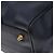 Pequin Sac à main en toile Pecan FENDI bleu marine et or Auth ep10858 Doré - vue 15