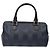Pequin Sac à main en toile Pecan FENDI bleu marine et or Auth ep10858 Doré - vue 2