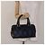 Pequin Sac à main en toile Pecan FENDI bleu marine et or Auth ep10858 Doré - vue 24