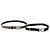 GUCCI GG Supreme Gürtel Leder 2Set Schwarz Beige Auth bs29191