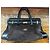 Borsa a mano Gucci GG Monogram in pelle blu scuro - vista 3