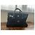 Borsa a mano Gucci GG Monogram in pelle blu scuro - vista 4