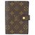 Organizer Agenda PM Monogram Louis Vuitton R20005 Marrone