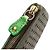 Portafoglio/portamonete perforato Monogram Louis Vuitton Marrone Verde chiaro - vista 7