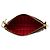 Mini Pochette Accessori Damier Louis Vuitton Marrone Rosso - vista 7