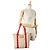 Louis Vuitton Antigua Cabas MM Tasche Rot Beige - Ansicht 16