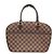 Borsa a mano orizzontale Damier Sarria Louis Vuitton Marrone Damier ebene