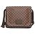Borsa a Spalla Louis Vuitton Damier Brooklyn MM N51211 Marrone Damier ebene