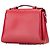 Borsa Gucci rossa piccola in vitello con G intrecciato Rosso - vista 2