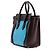 Luggage Céline Celine Blaue Mikro Tricolor Leder Reisetasche - Ansicht 2