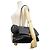 Chanel Bowling Tote Bag Schwarz Satin - Ansicht 8