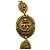 Collana Sautoir Chanel Coin Crown Oro Gold hardware - vista 4