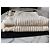 Borsa da spiaggia Chanel in cotone beige con pochette - vista 15