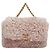 Borsa Chanel 19 Flap in Shearling Medium Rosa