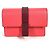 LOEWE Two-Tone Anagram Small Vertical Wallet Brown Pink