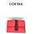 LOEWE Two-Tone Anagram Small Vertical Wallet Brown Pink - view 7