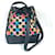 Versace Floral Chain Bucket Drawstring Schultertasche Schwarz Mehrfarben  - Ansicht 2