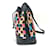 Versace Floral Chain Bucket Drawstring Schultertasche Schwarz Mehrfarben  - Ansicht 4