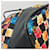 Versace Floral Chain Bucket Drawstring Schultertasche Schwarz Mehrfarben  - Ansicht 8